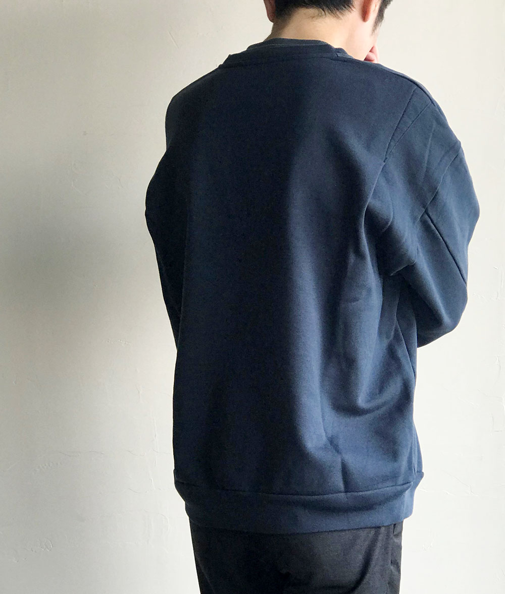 WELLDER　クルーネック スウェット トレーナー WELLDER-クルーネックスウェット